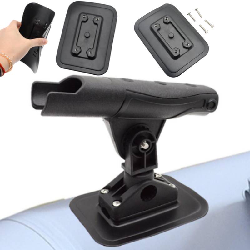 Fishing Kayak Fish Finder Mount - 1 Set Inflatable Boat Fishing Rod