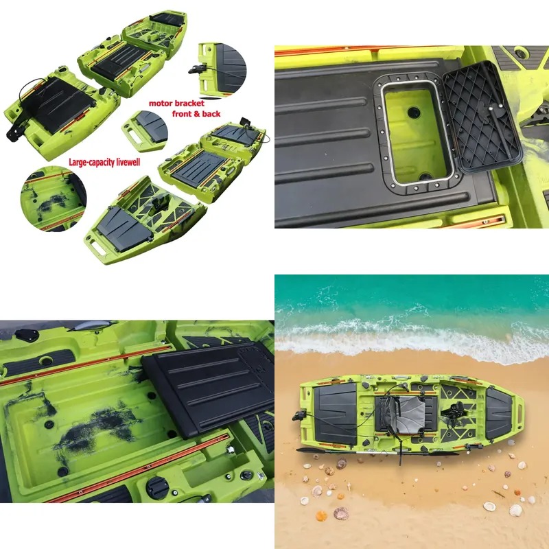 Fishing Kayak Seat - 10ft Fin Propeller Pedal Drive Kayak