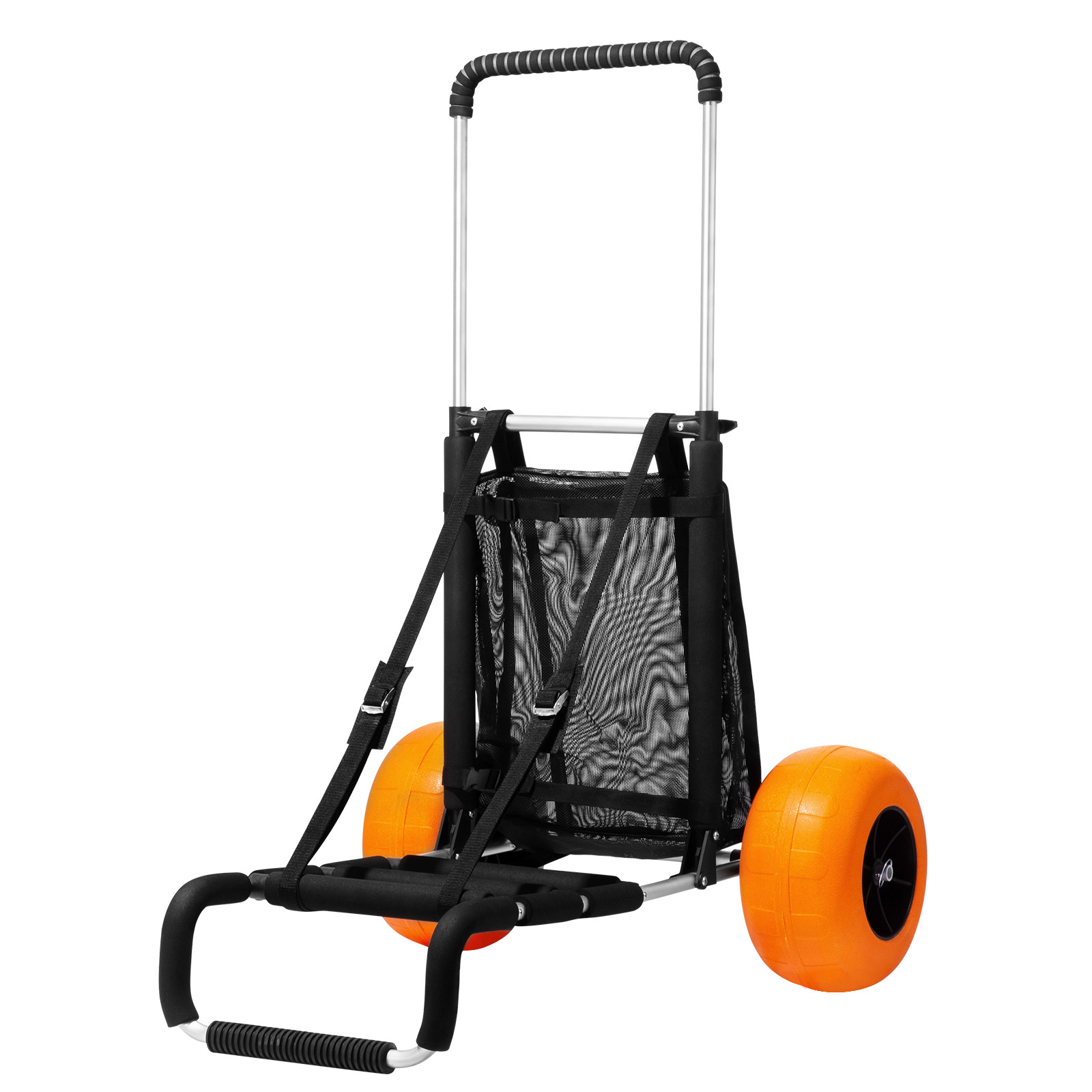Fishing Kayak Cart - SucceBuy Beach Dolly with Big Wheels