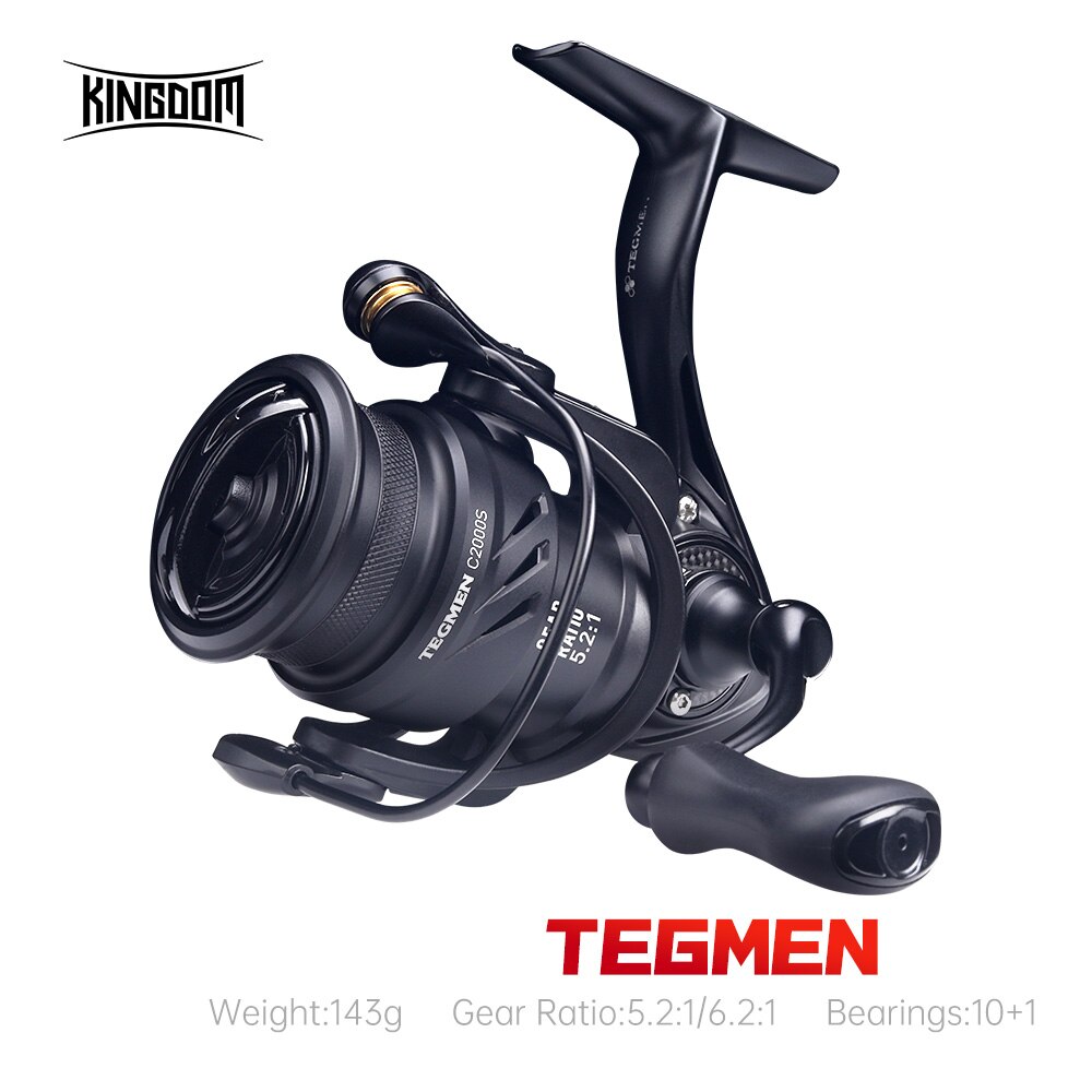 Kingdom Tegmen 5.2:1 6.2:1 143 - Kastking Reel Zephyr ulasan dan harga
