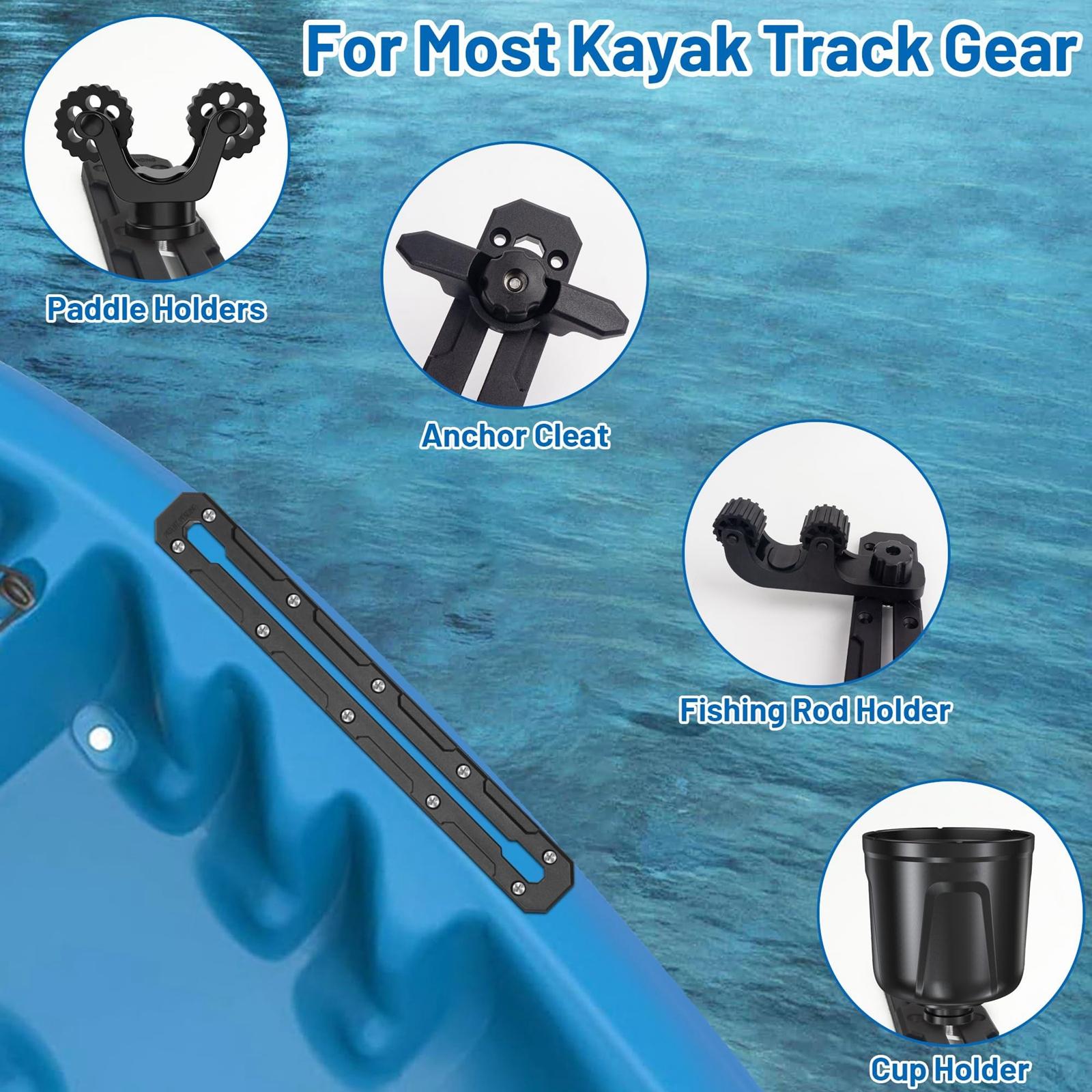 2 Pieces Kayak Track Rail Trac - Fishing Kayak Anchor ulasan dan harga