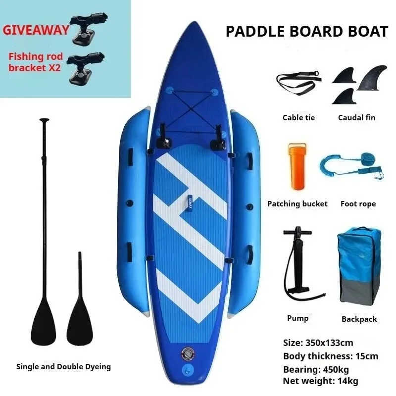Inflatable SUP Kayak Fishing B - Fishing Kayak Rod Holder ulasan dan harga