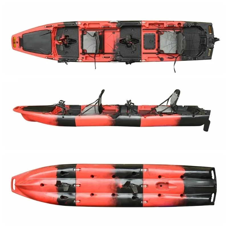 2-Seater Sit-on-Top Modular Pe - Fishing Kayak Sit In ulasan dan harga