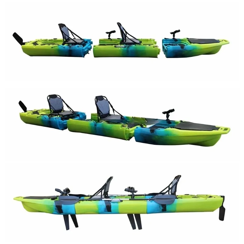 2-Seater Sit-on-Top Modular Pe - Fishing Kayak Sit In ulasan dan harga