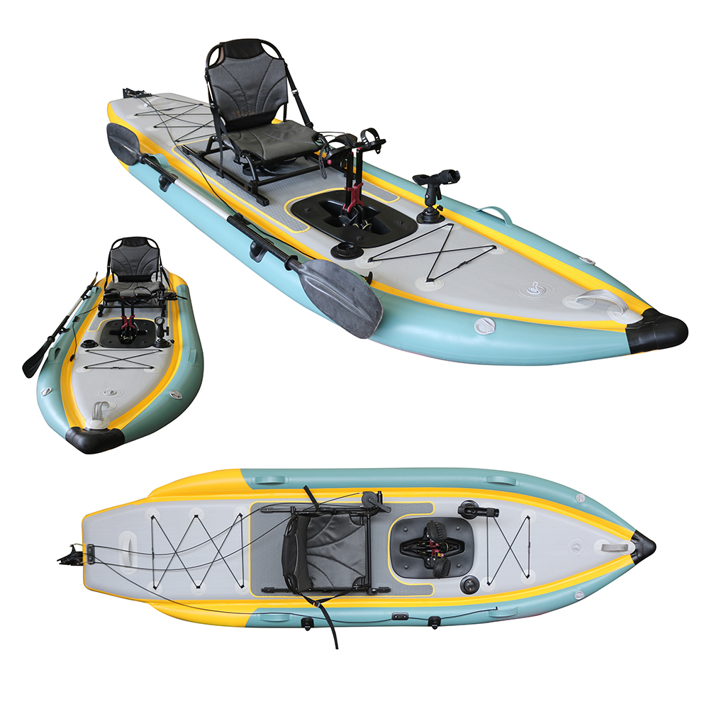 Pedal Propulsion Foldable Infl - Fishing Kayak Sit In ulasan dan harga