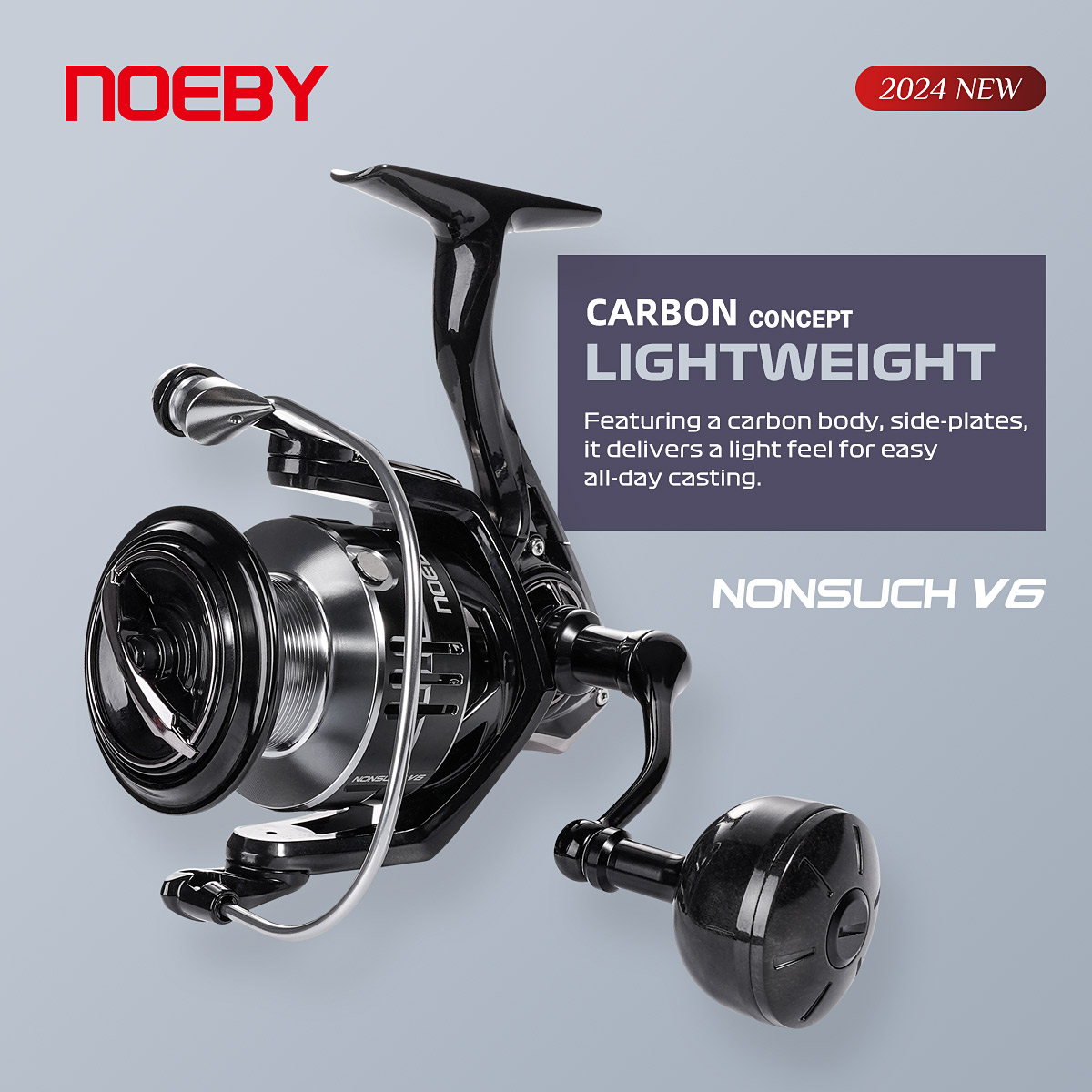 Noeby Carbon Spinning Fishing  - Penn Reel Fierce ulasan dan harga