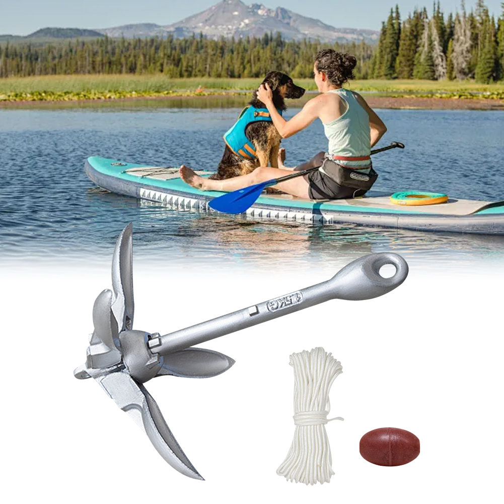 0.7/1.5KG Kayak Anchor Folding - Fishing Kayak Anchor ulasan dan harga