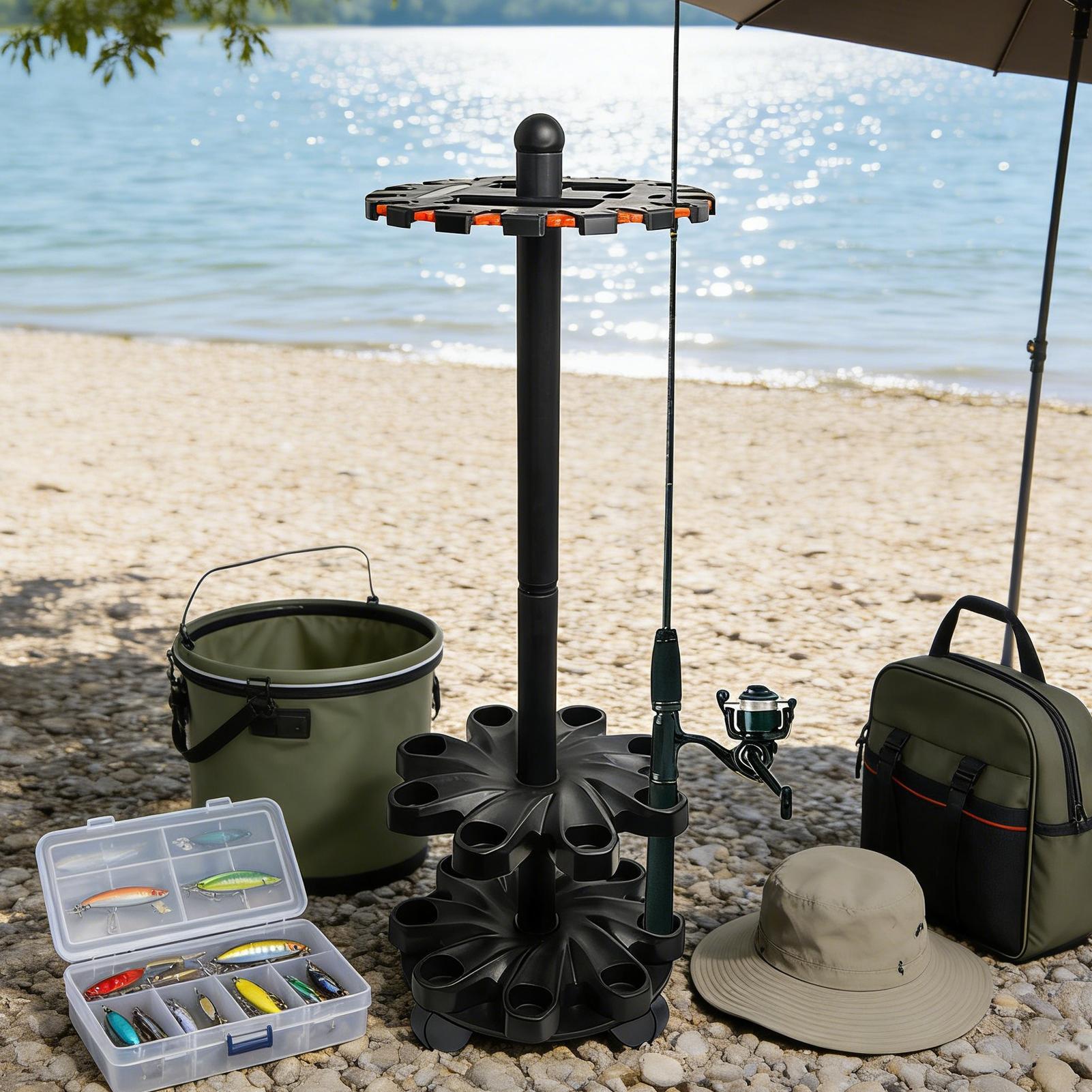 Fishing Rod Racks Angling Pole - Fishing Kayak Rod Holder ulasan dan harga
