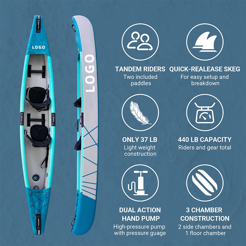 Drop Stitch Kayak Inflatable C - Fishing Kayak Sit In ulasan dan harga