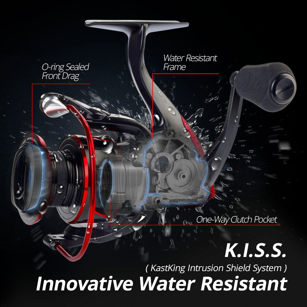 KastKing Sharky III Ball Beari - Kastking Reel Zephyr ulasan dan harga