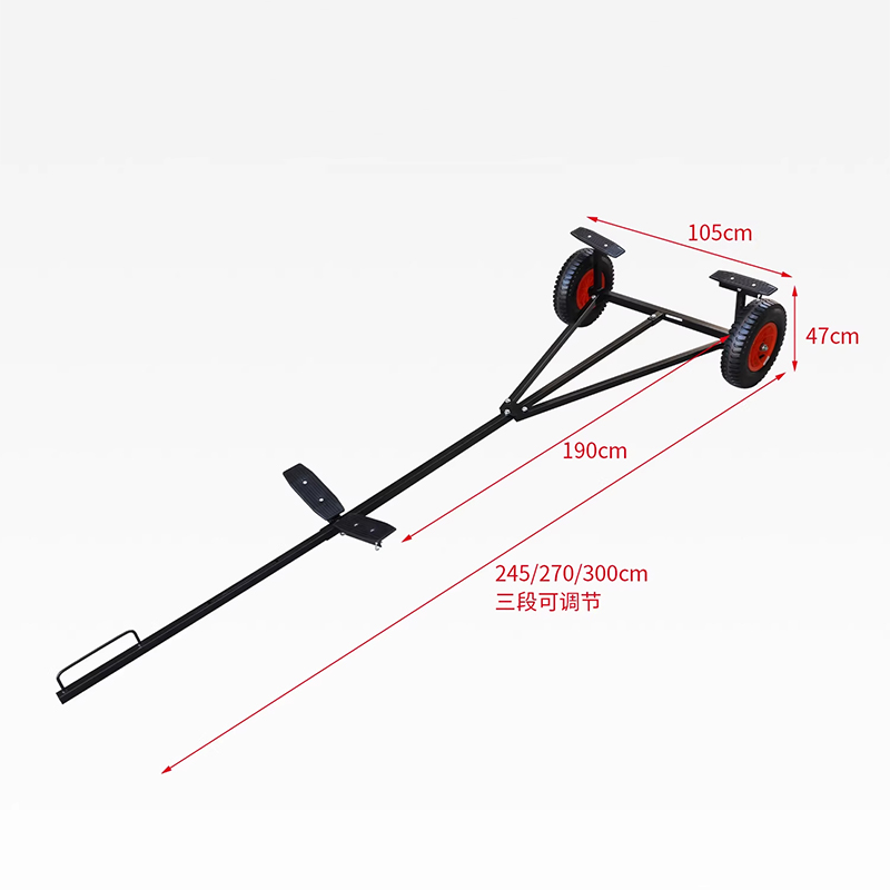 Marine Trailer Carbon Steel Ka - Fishing Kayak Cart ulasan dan harga