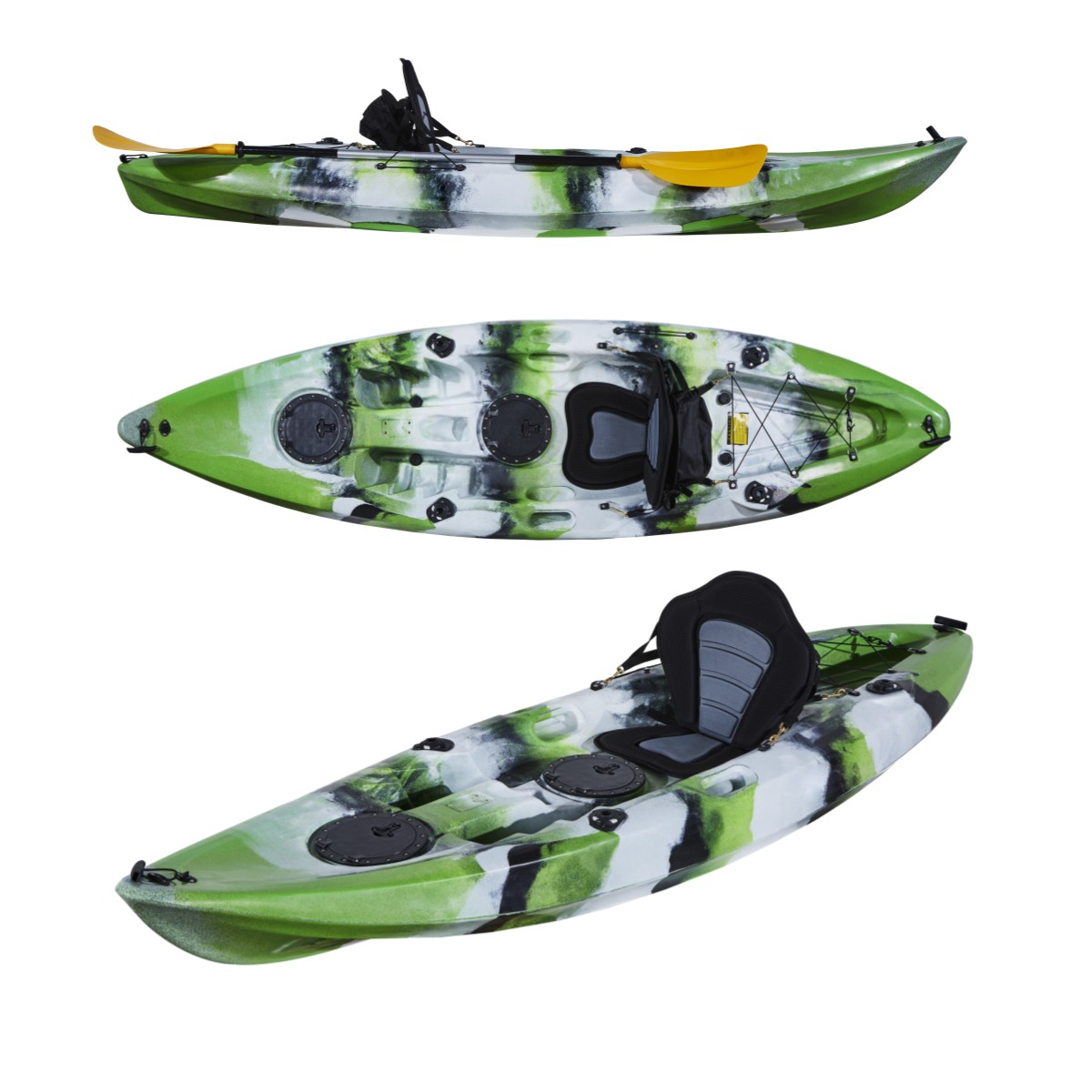 Made In China Single Person Fi - Fishing Kayak Sit In ulasan dan harga