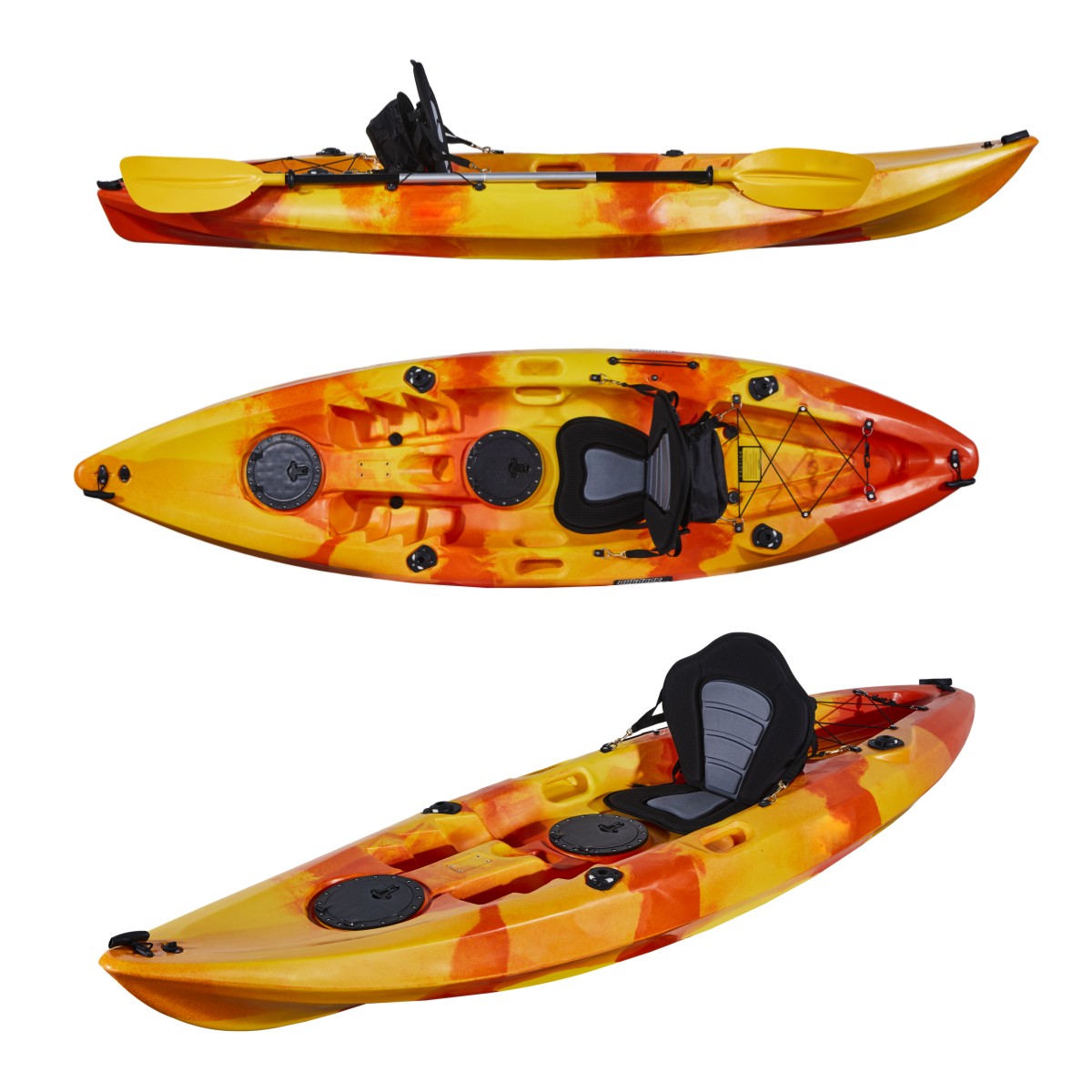 Made In China Single Person Fi - Fishing Kayak Sit In ulasan dan harga