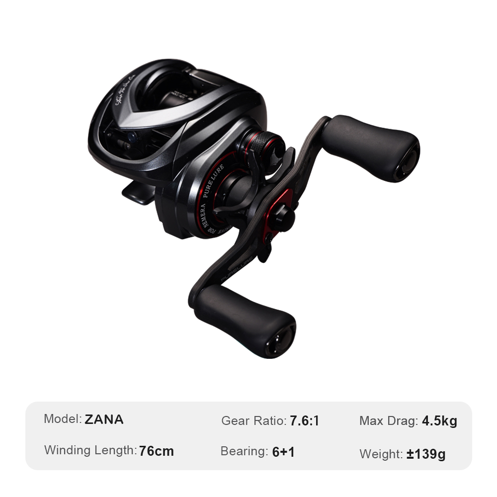 PURELURE ZANA 139g Aluminum Al - Daiwa Reel Fuego ulasan dan harga