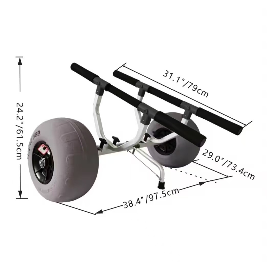 Yak Outdoors Aluminum Kayak Tr - Fishing Kayak Cart ulasan dan harga