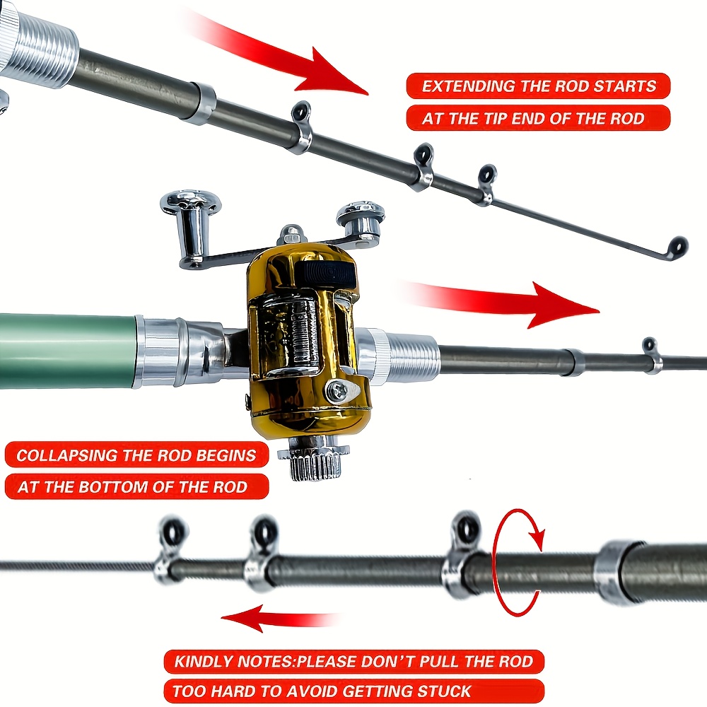 Pocket Ice Fishing Rod & Reel  - Penn Reel Fierce ulasan dan harga