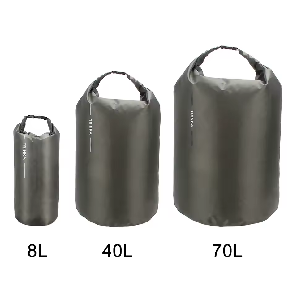 8L 40L 70L Roll‑Top Waterproof - Fishing Kayak Cart ulasan dan harga
