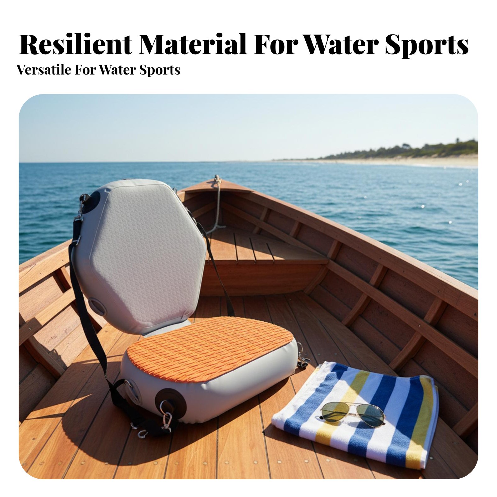 Inflatable Kayak Seat Wear-Res - Fishing Kayak Seat ulasan dan harga
