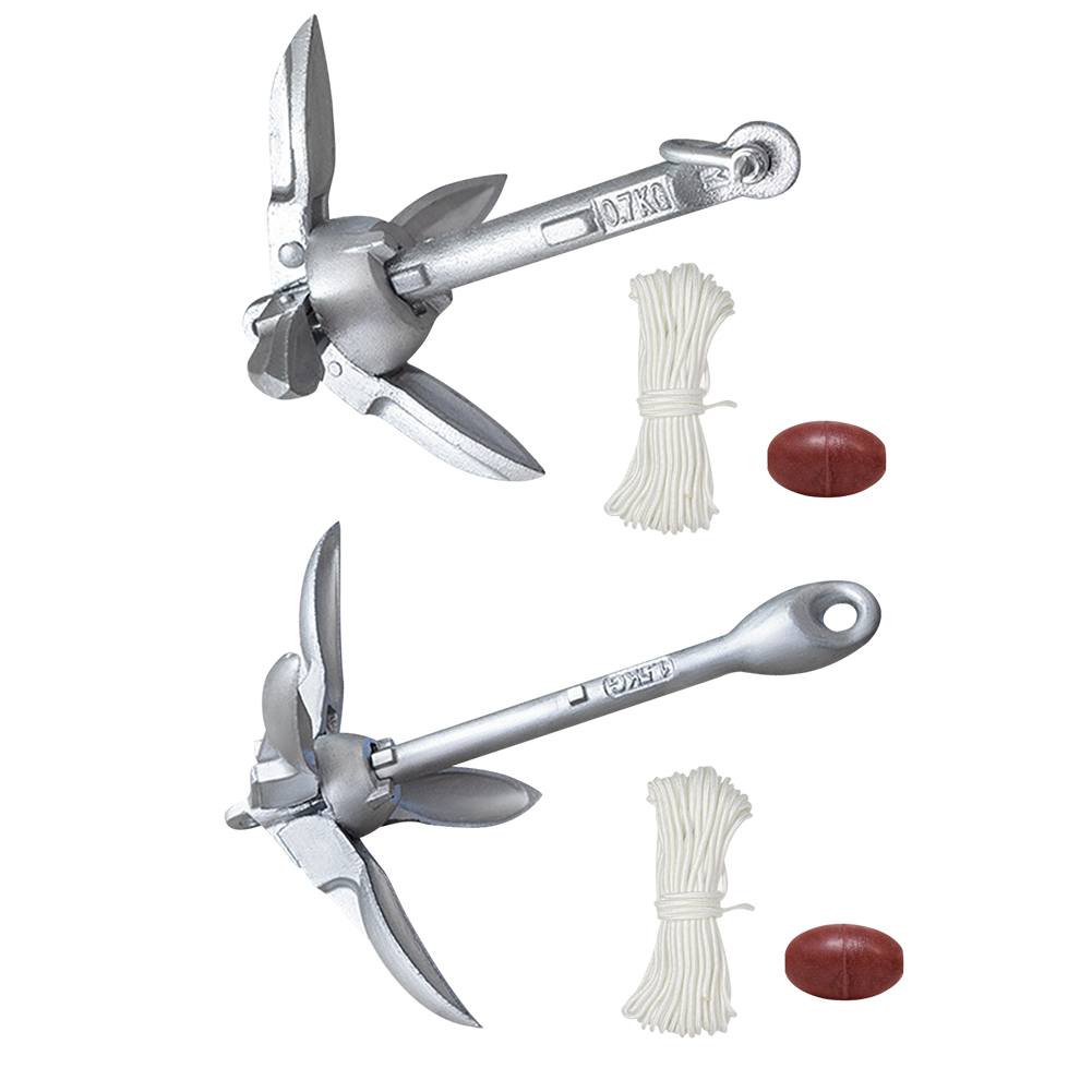 0.7/1.5KG Boat Anchor with 65f - Fishing Kayak Anchor ulasan dan harga