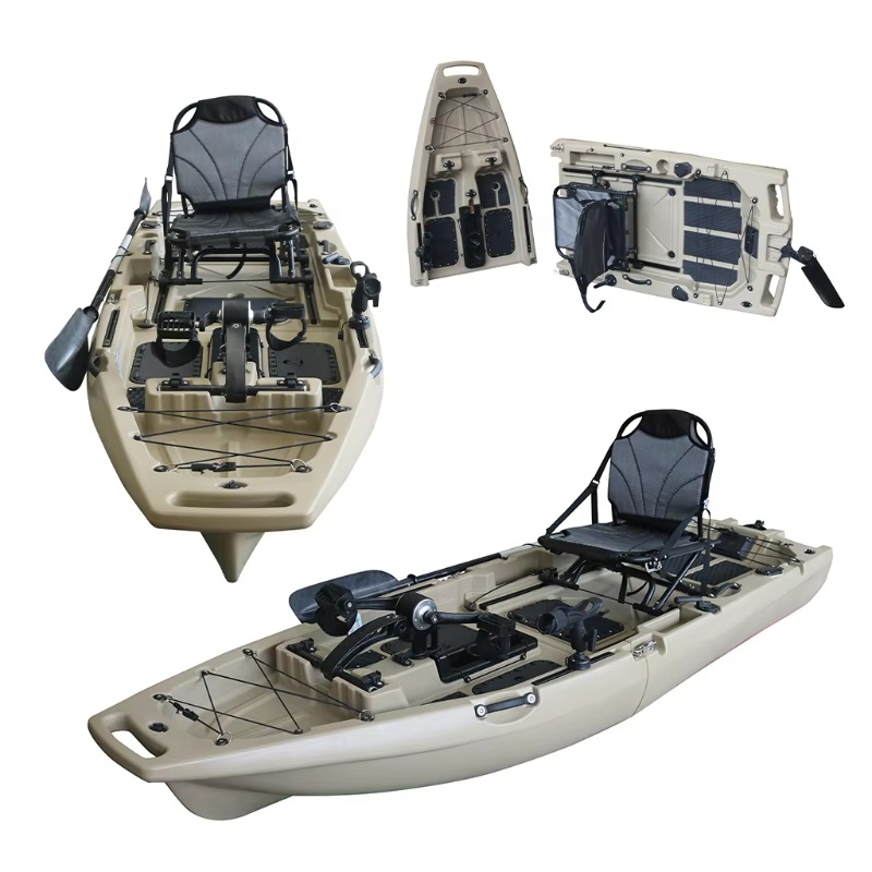1 Person HDPE/PE Sit-On-Top CE - Fishing Kayak Sit In ulasan dan harga