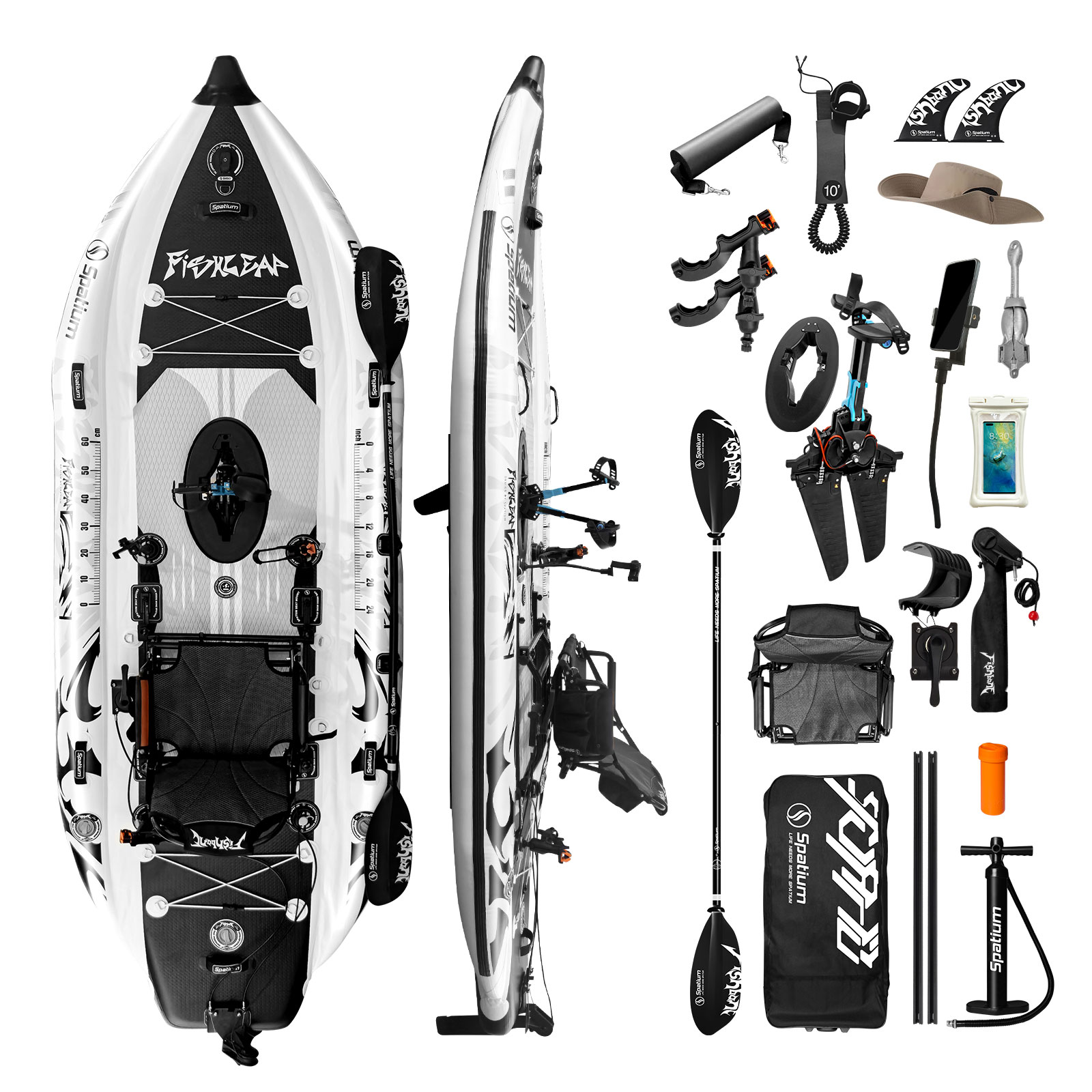 Spatium 11.5ft Flipper Pedal D - Fishing Kayak Seat ulasan dan harga
