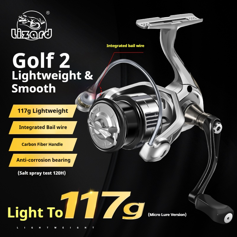 Lizard Golf 2 Metal Spool Reel - Kastking Reel Zephyr ulasan dan harga