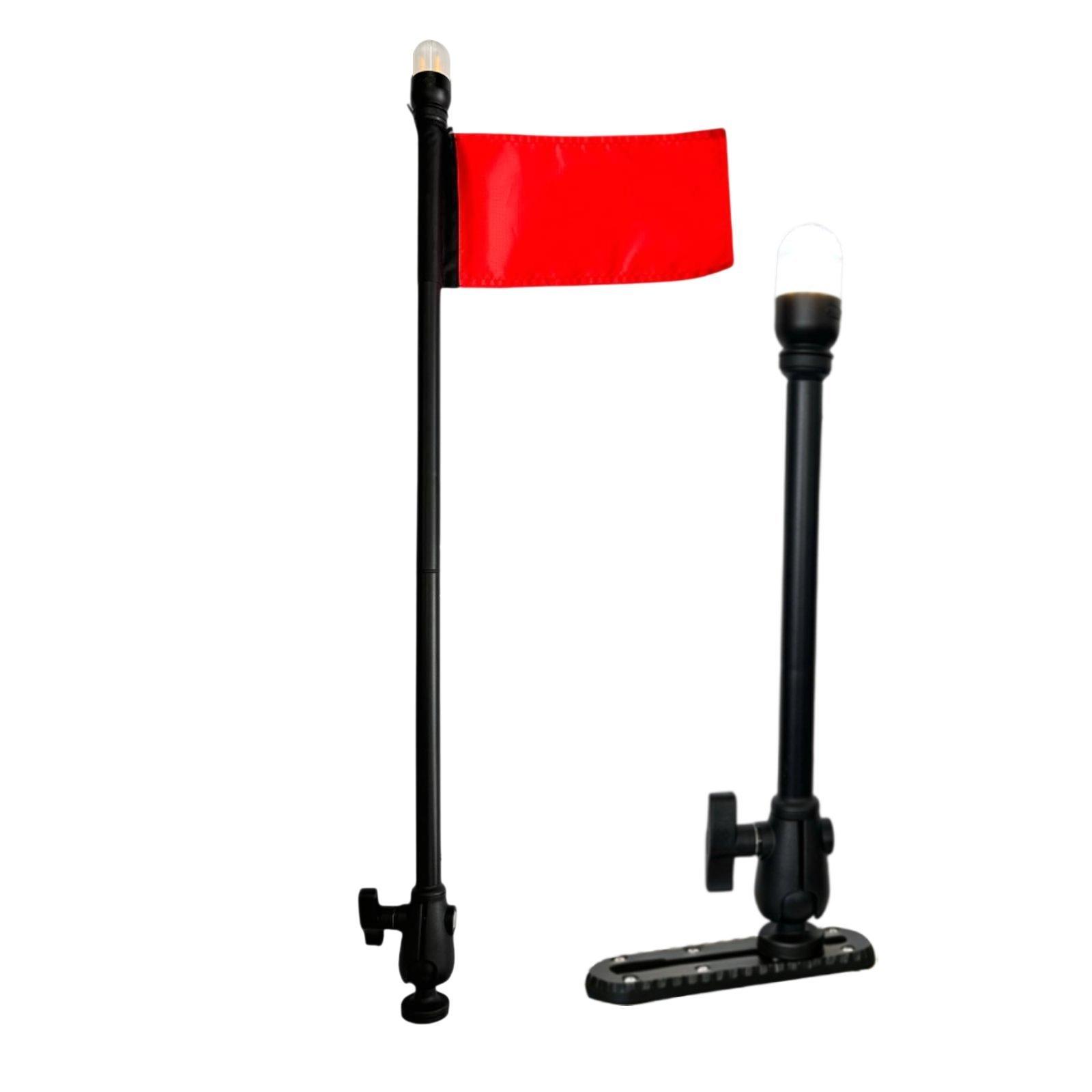 Kayak Light with Red Flag Wate - Fishing Kayak Paddle ulasan dan harga