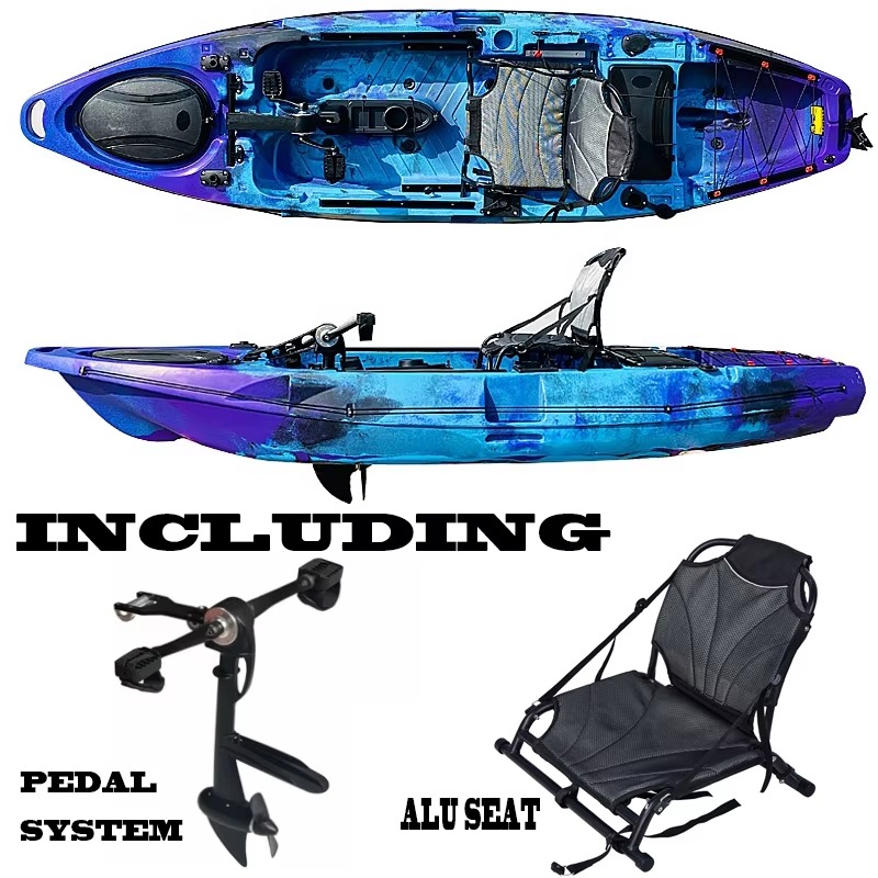Professional Sit on Top Pedal  - Fishing Kayak Sit In ulasan dan harga