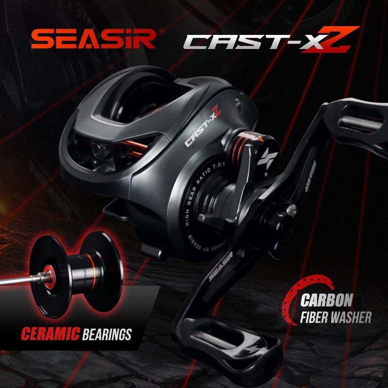 SEASIR Cast X2 Baitcasting Ree - Kastking Reel Zephyr ulasan dan harga