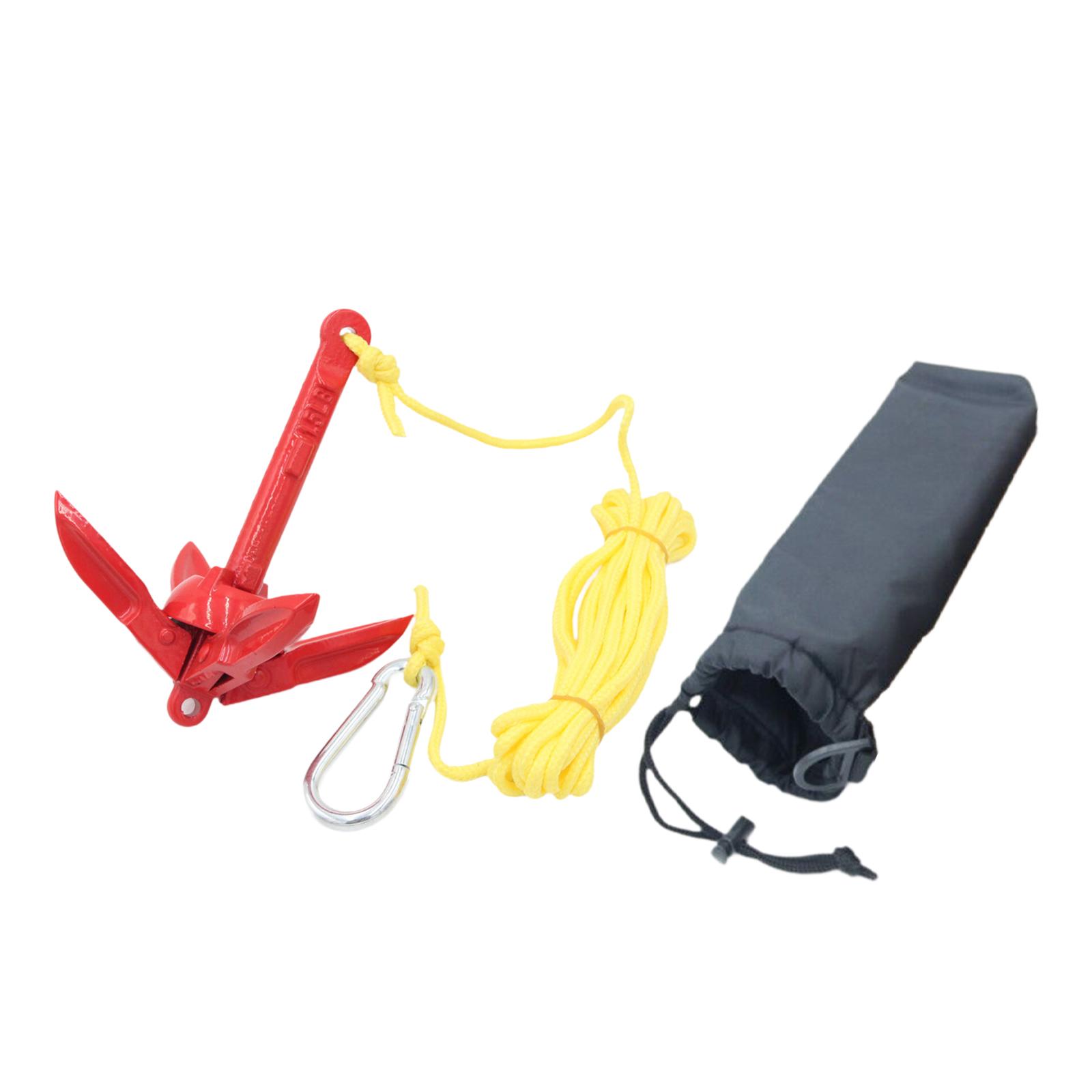 Carbon Steel Folding Boat Anch - Fishing Kayak Anchor ulasan dan harga