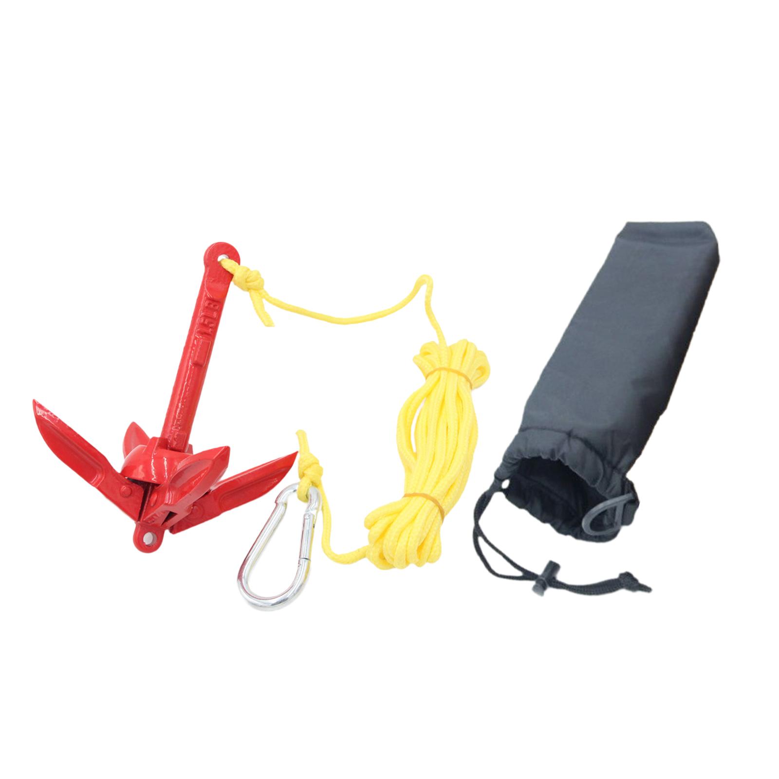 Carbon Steel Folding Boat Anch - Fishing Kayak Anchor ulasan dan harga